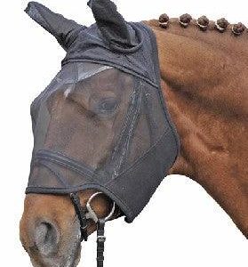 HKM Masque Anti Mouches Noir