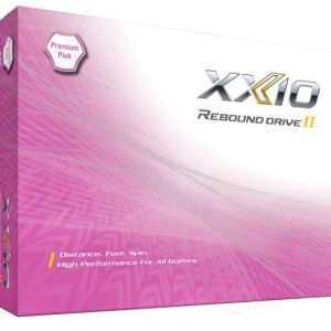 Boîte de 12 Balles de Golf Xxio Rebound Drive II Pink