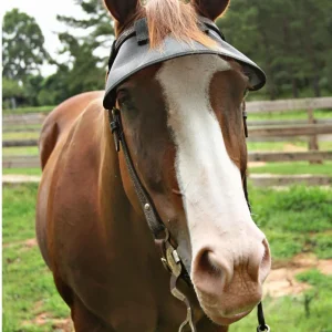 Visière Anti UV 90% attache Bridon avec Mouton