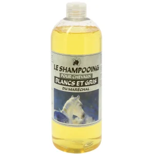 Shampooing pour chevaux blancs et gris du Maréchal