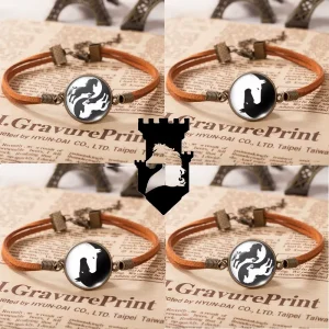 Bracelet Yin Yang Equestre