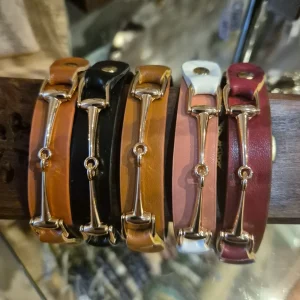 Bracelet Mors en Cuir