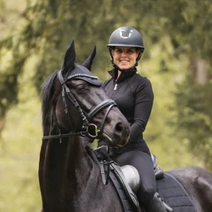 Casque d'équitation HKM Glamour Shield
