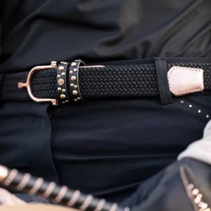 Ceinture élastique HKM Rosegold Glamour