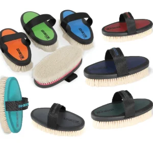 Ezi Groom Brosse Douce en Poils Chevre