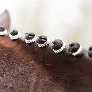 HKM Elastiques à natter Crystal