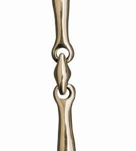 HKM Mors 2 Anneaux double  Brisure 16mm - Argentan