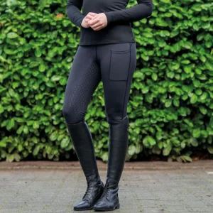 Legging équitation femme HKM Flow full grip