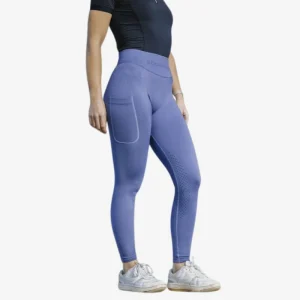 Legging Je t'aime EQUITHÈME Acacia - Violet