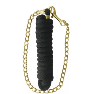 Longe de présentation NORTON en noir et laiton