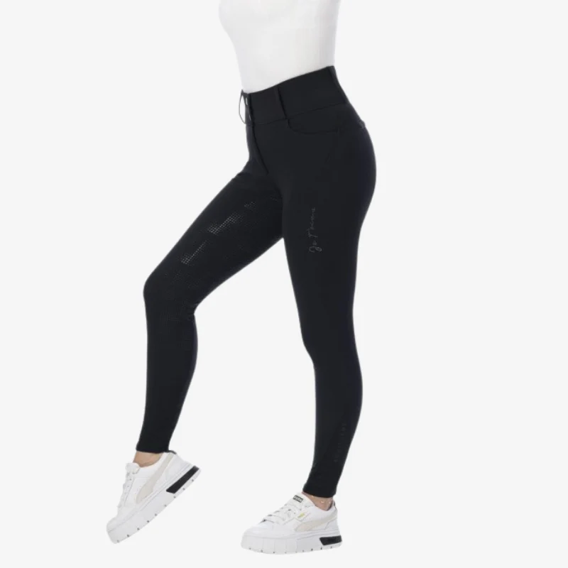 Pantalon Je t'aime EQUITHÈME Queen - Noir – Image 3