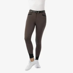 Pantalon Je t'aime EQUITHÈME Safir - Marron