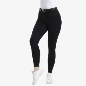 Pantalon Je t'aime EQUITHÈME Safir - Noir