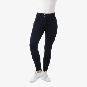 Pantalon technique d'hiver EQUITHEME Marine "Kitzbuhl"