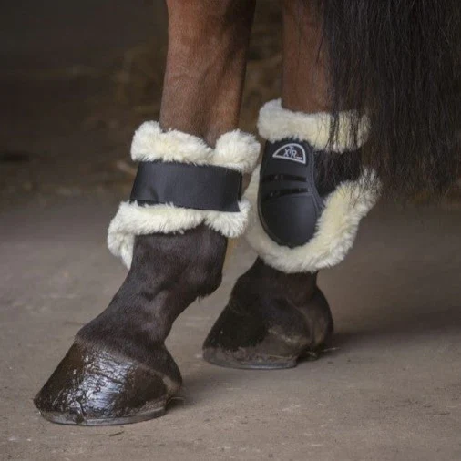 Protège-boulets doublés de mouton synthétique Norton XTR – Image 3