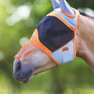 Masque Anti Mouches Air Motion avec Frange -70% Anti UV