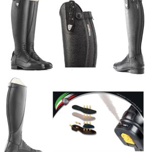 Tattini Bottes Breton Close Contact Noir