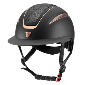 Tattini Casque Ariete Noir Or Rose